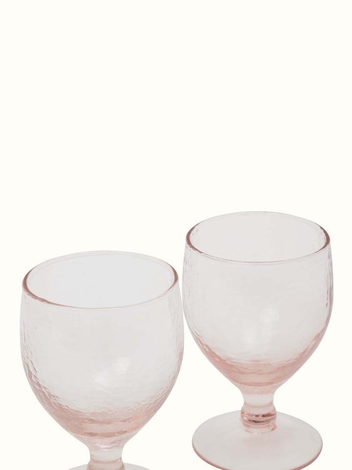 Close-up of Glass-Worked Montrachet Glass Set (2 pcs) showcasing fine details