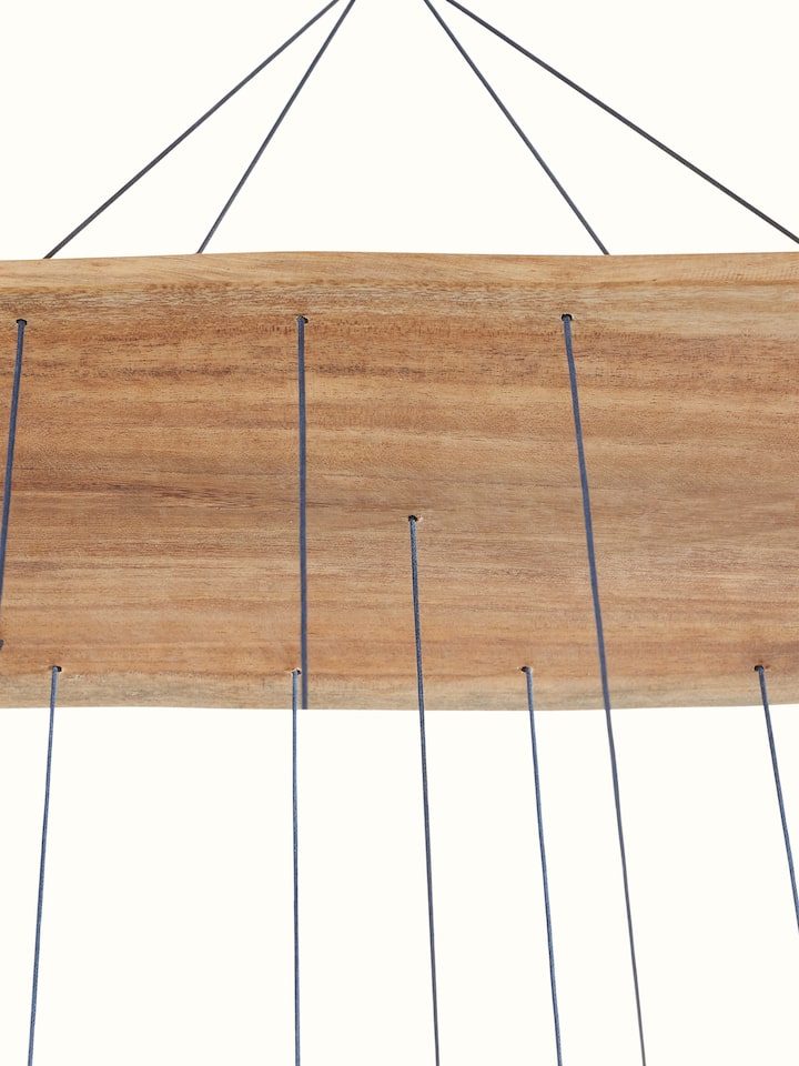 Detailed view of Ghungroo ceramicware clay wind chime