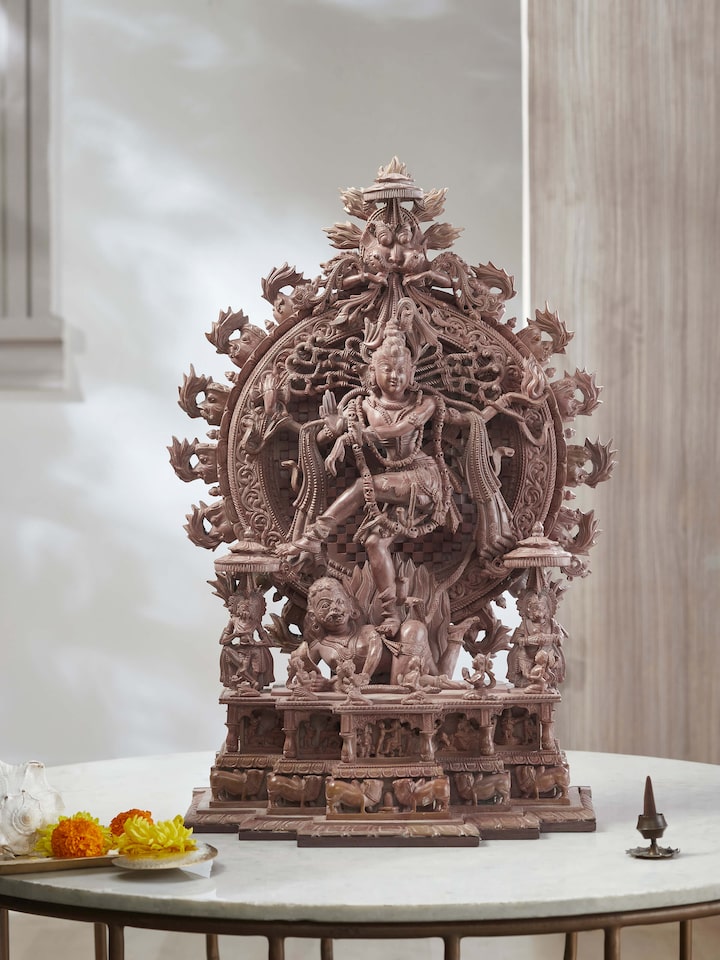 Carved Stone Dance of Natraj Idol | Swadesh Online