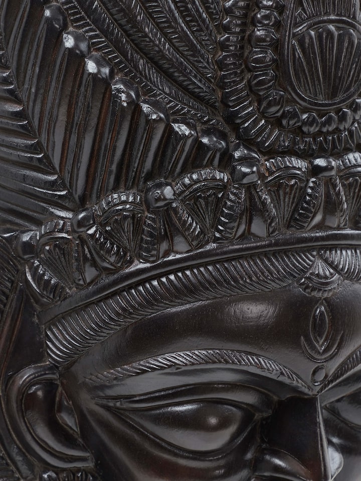Detail shot of Kushmandi Divine Wall Mask