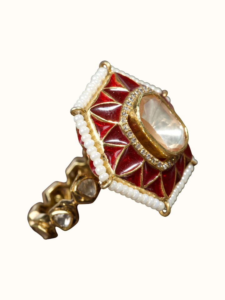 Lifestyle view of the Silver Smithing Ring