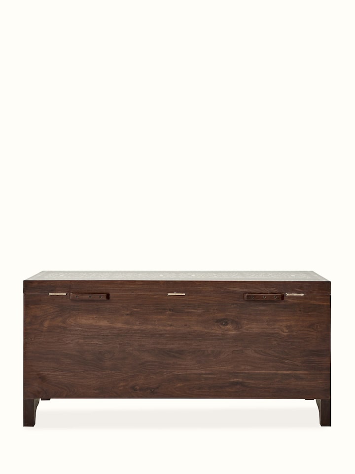 Sheesham Wood Bone Inlay Trunk