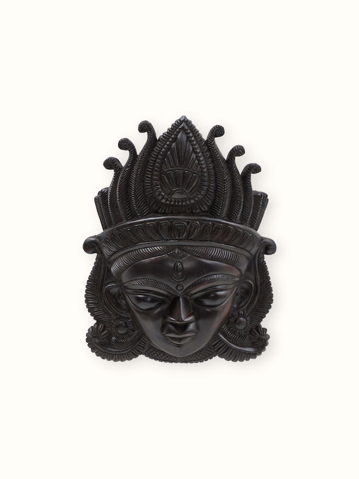 Front view of Kushmandi Devi Wall Mask