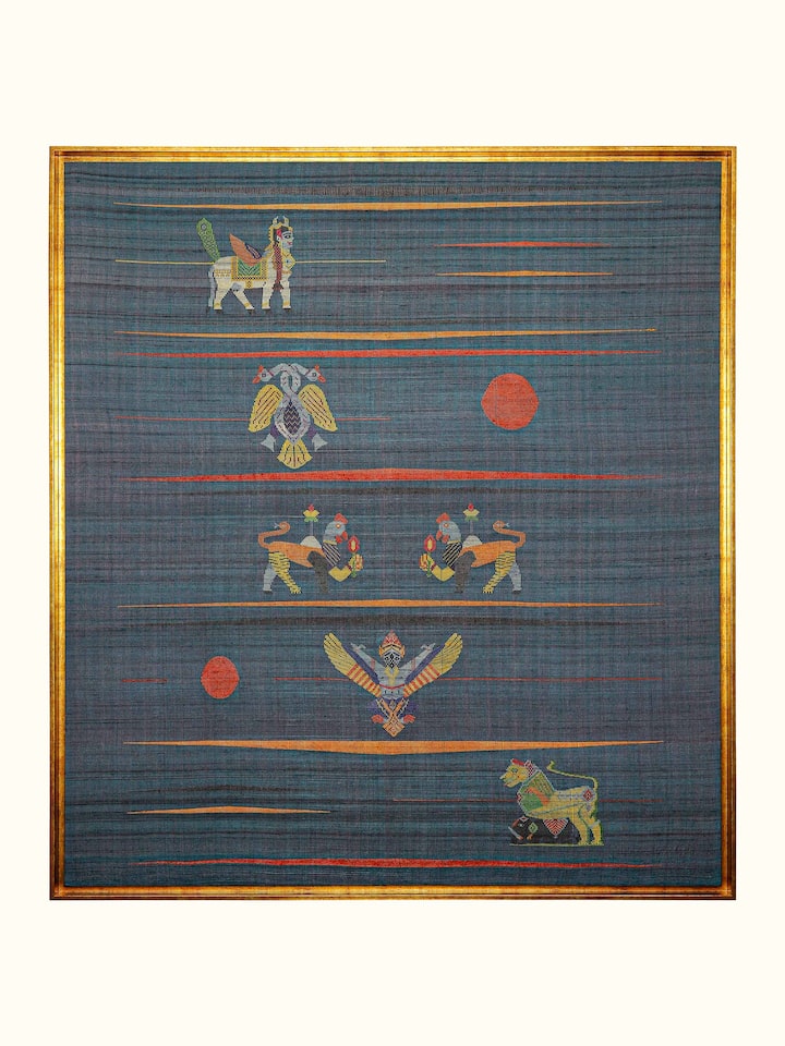 Front view of the Tattvatita Wall Hanging