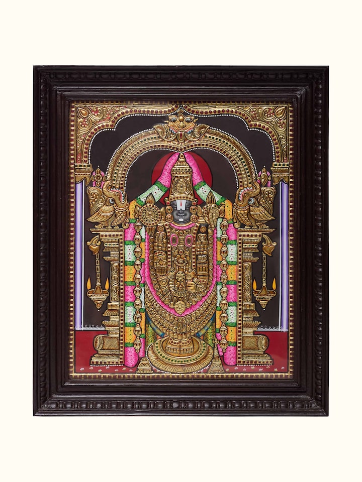 Angled view of the Bani Thani Miniature Painting